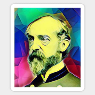 George Meade Colourful Portrait | George Meade Artwork 4 Magnet